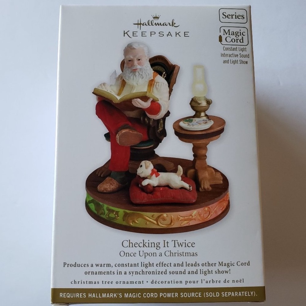 Hallmark Keepsake Checking it Twice Magic Cord Series 2011